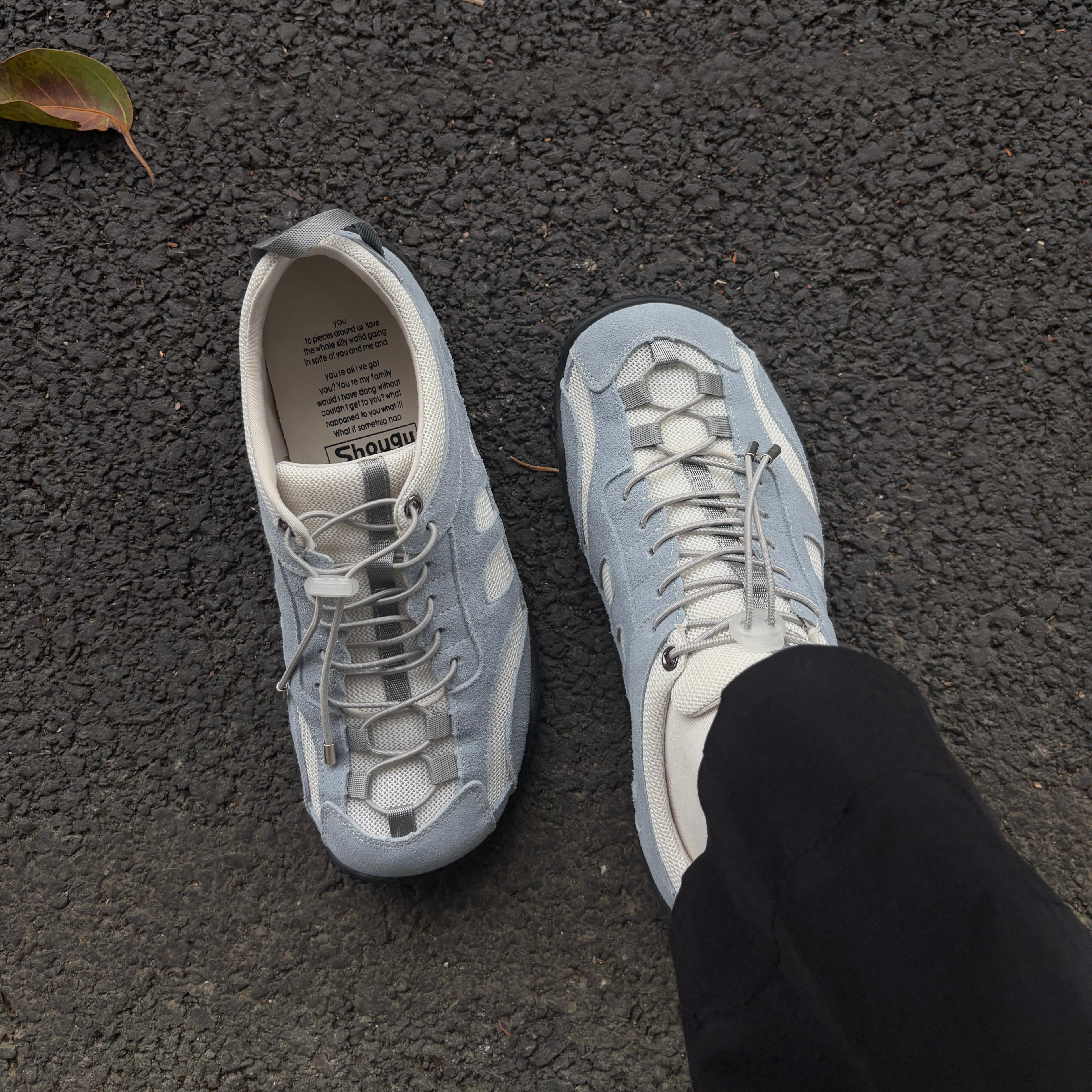 Wide-Toe Colorblock Barefoot Sneakers | Zero-Drop Cushion Sole
