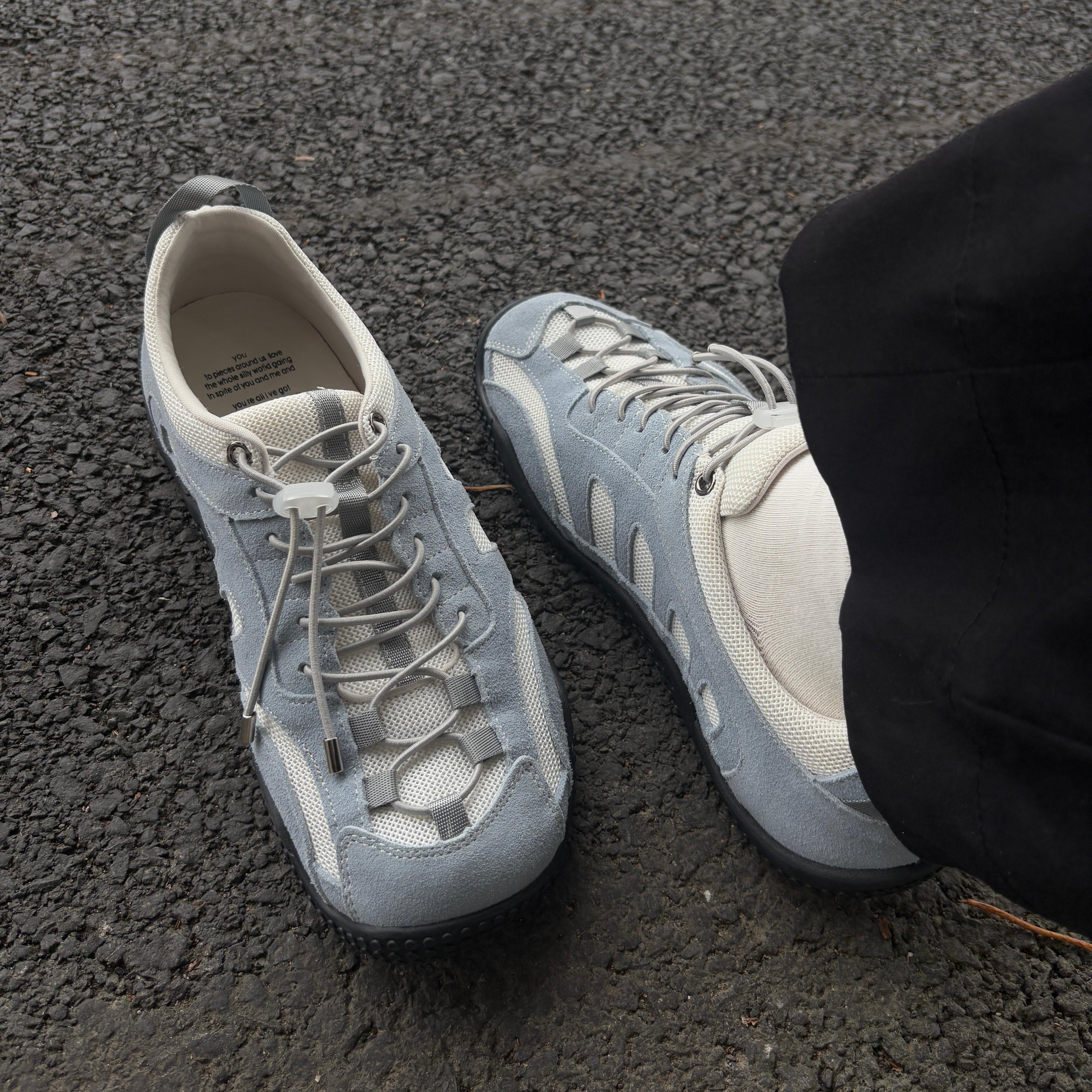 Wide-Toe Colorblock Barefoot Sneakers | Zero-Drop Cushion Sole